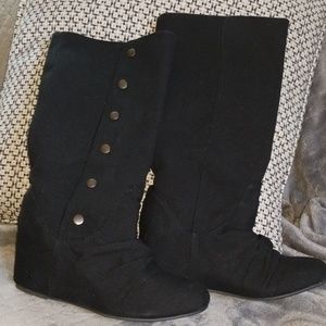 Aldo Black Boots Size 10